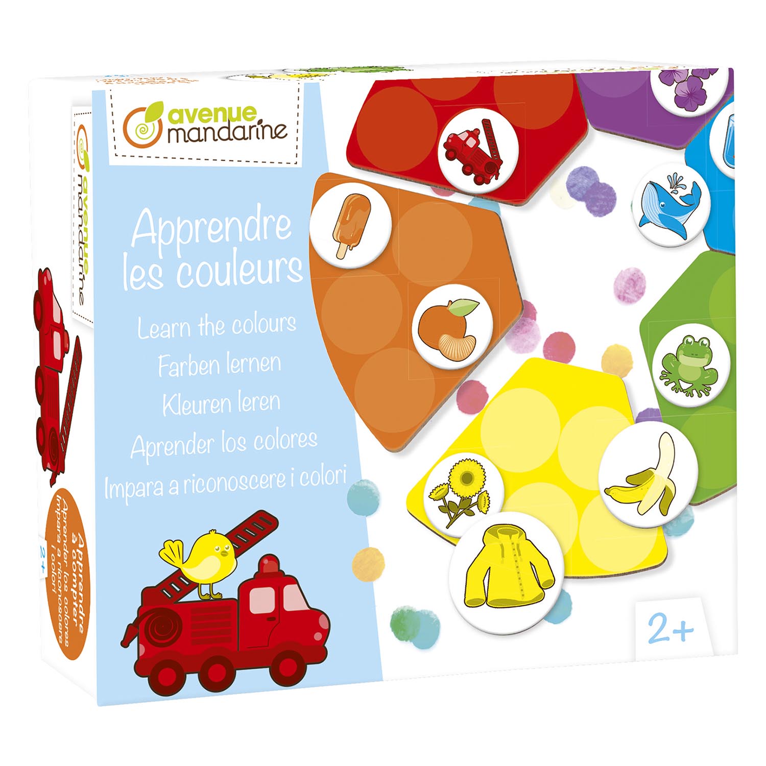 Juego Educativo Avenue Mandarine Aprende los Colores 30 Piezas 6 Colores - Imagen 3