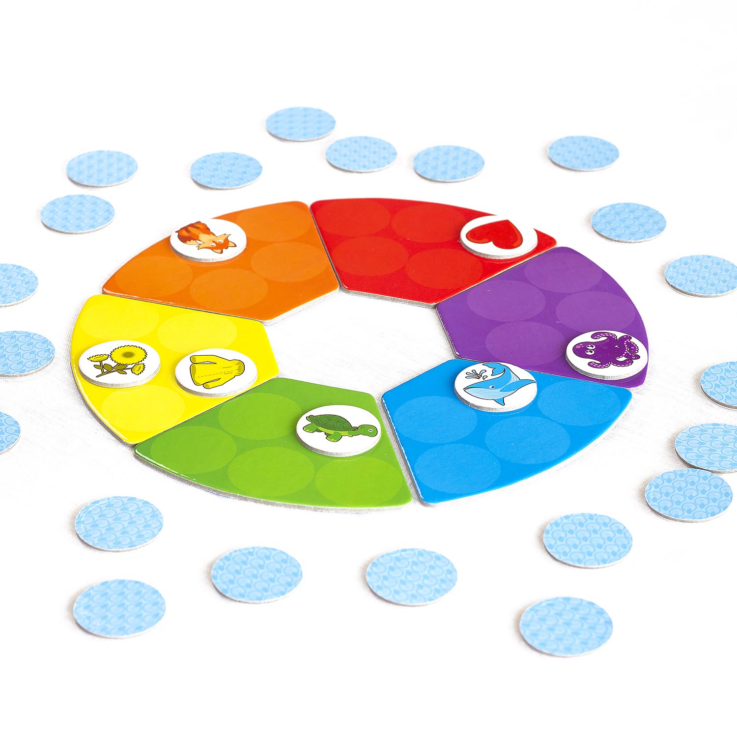 Juego Educativo Avenue Mandarine Aprende los Colores 30 Piezas 6 Colores - Imagen 2