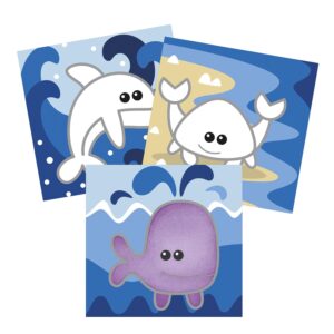 Libro para colorear animales marinos