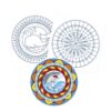 Mandala Para Colorear Avenue Mandarine Mar 36 Hojas 12 Diseños