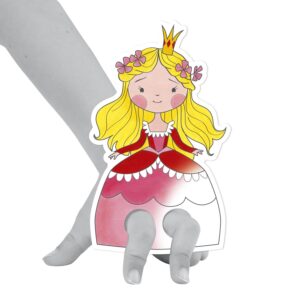 Libro para colorear y hacer marionetas Graffy Princes