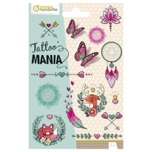 Alternative view of Tatuaje Temporal Para Niños Avenue Mandarine Bohemio + 5 Años