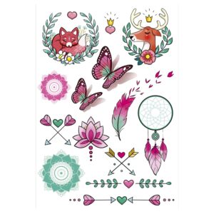 Tatuaje temporal para niños Bohemian