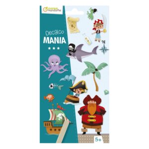 Alternative view of Stickers Manía Avenue Mandarine Piratas