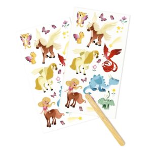 Decalco Mania Fantastic animals calcomanías para niños