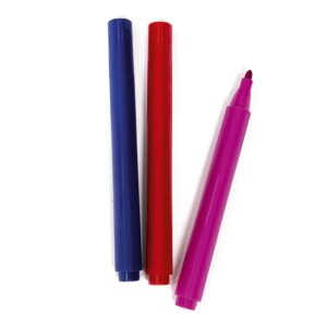 marcadores de colores tipo fibras estuche 12