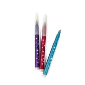 Alternative view of Marcadores con Brillantina Purpurina/Glitter Avenue Mandarine 6 Pcs