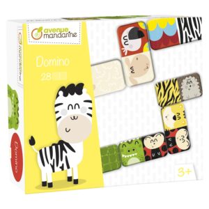 Alternative view of Dominó Educativo Avenue Mandarine Animales y Texturas 28Pcs - 2 a 5 años