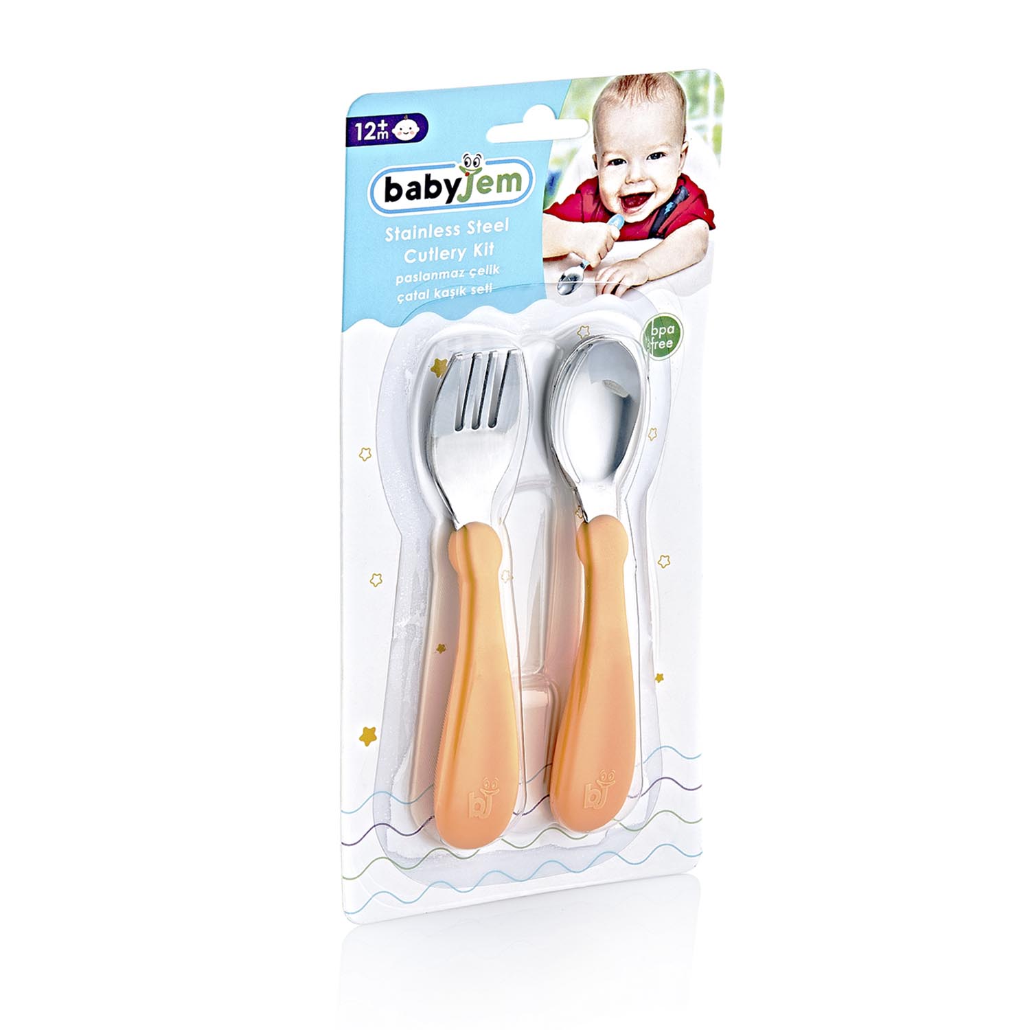 Kit de Cubiertos de Acero Inoxidable Baby Jem - Imagen 4