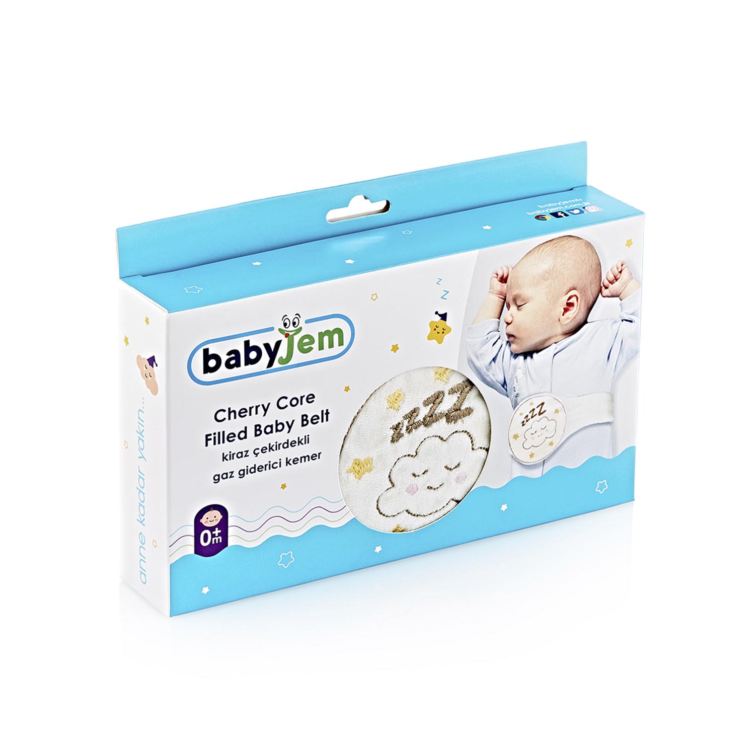 Cinturón de Semillas de Cereza para Bebés Baby Jem - Imagen 5