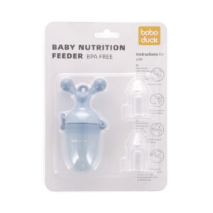 Alternative view of Mordillo Alimentador de Silicona Boboduck - Con Cierre de Seguridad y Repuestos de Diferentes Tamaños