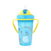 Vaso de 300ml con asas y sorbito de silicona marca Adee