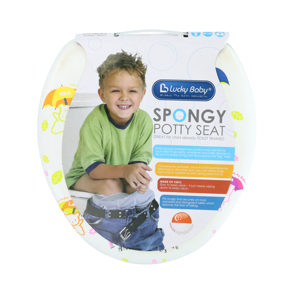 Reductor de Inodoro Lucky Baby Spongy - Imagen 2