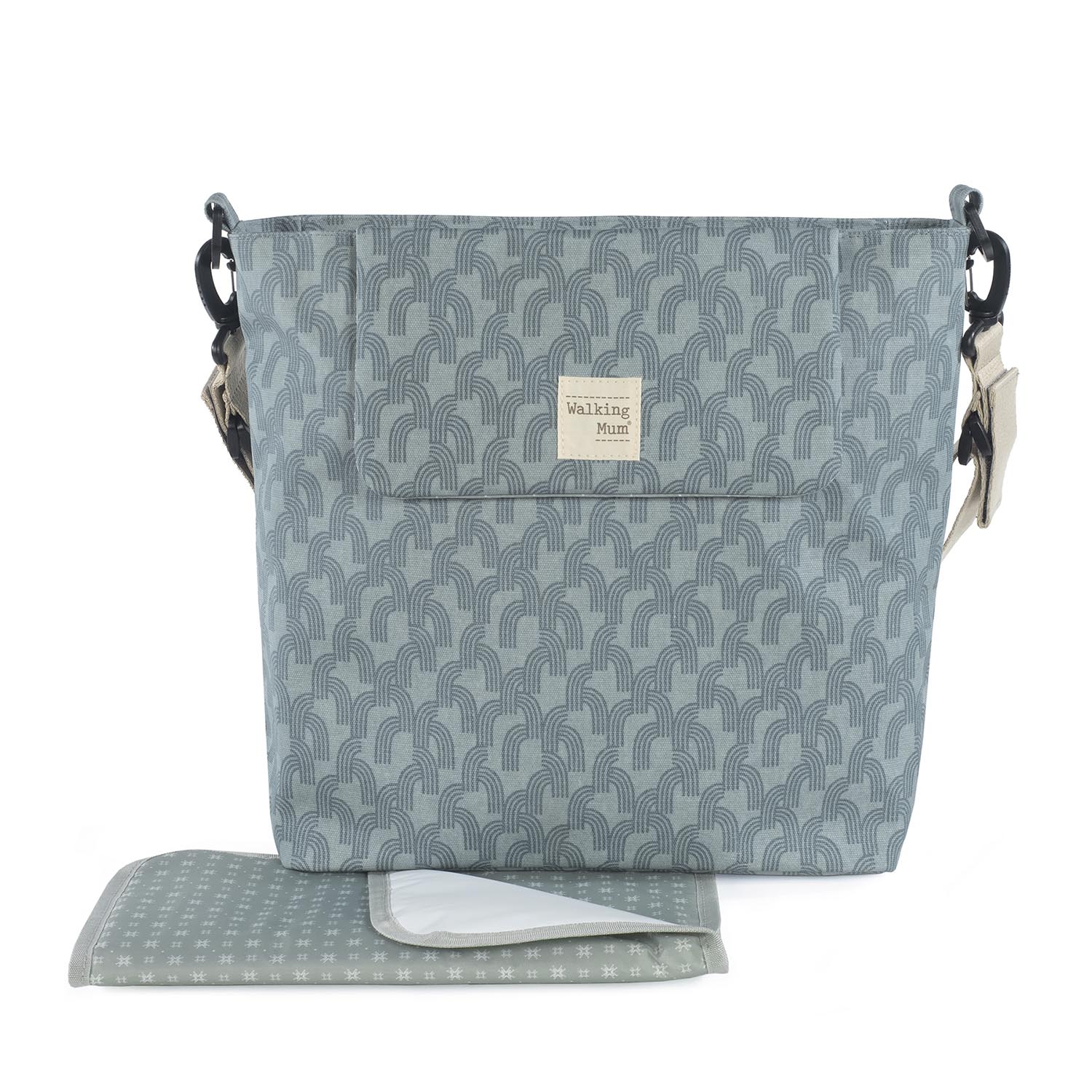 Bolso Maternal Walking Mum Canastilla Tulum – Incluye Cambiador para Bebé, 2 Asas Cortas Ajustables y 1 Asa Larga - Imagen 14