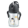 Vaso con Sorbito de Silicona con Asas Evolution Lillo 240ml Gris
