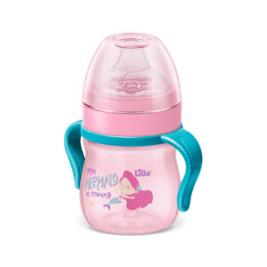 Vaso de Entrenamiento con Asas Evolution Lillo 150ml Rosado