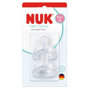 Tetina de Silicona Nuk +6 meses Flujo Flow Control