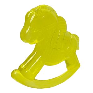 Mordillo de Agua para Bebés Caballo Lucky Baby Amarillo