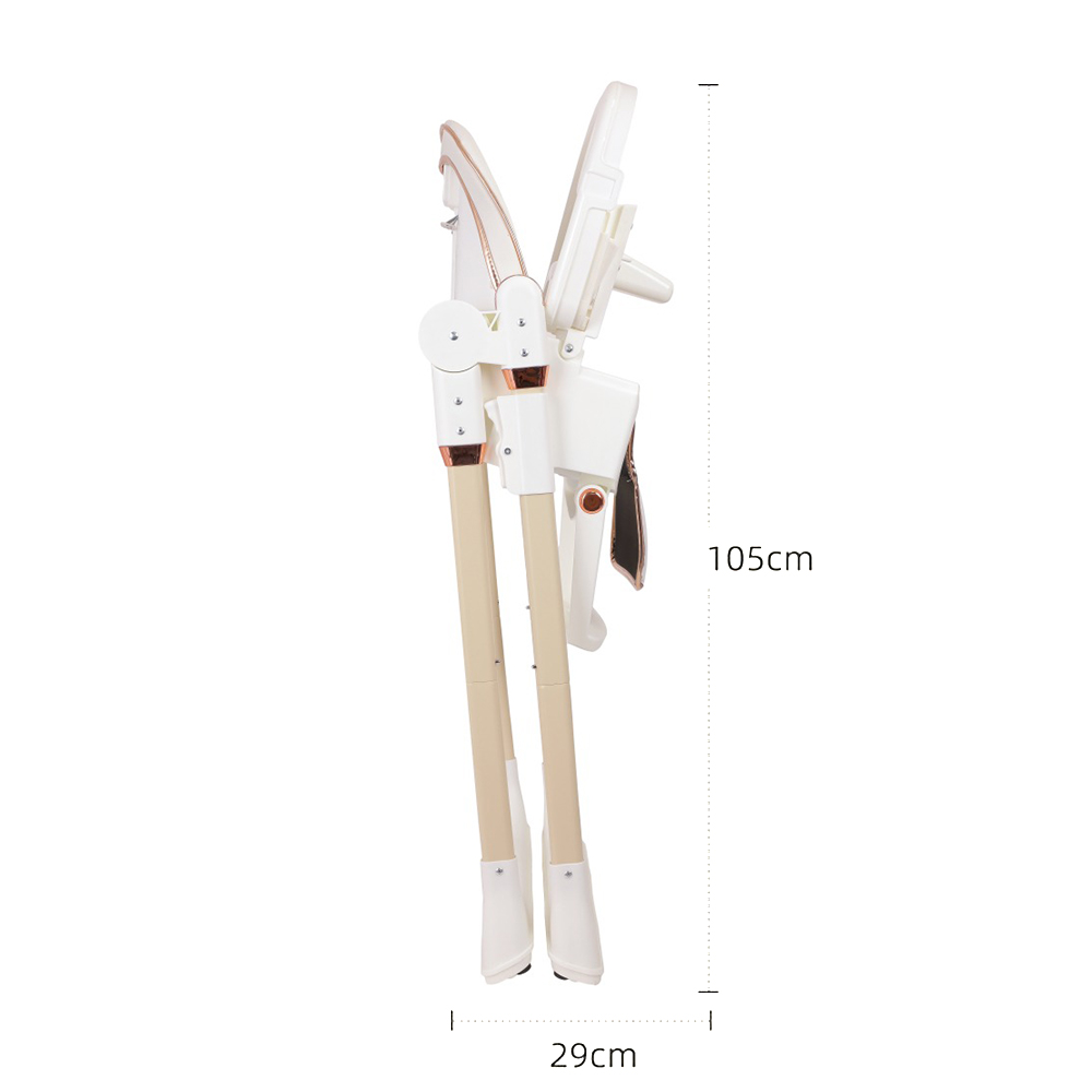 Silla de Comer para Bebé Multiuso Plegable - Imagen 4
