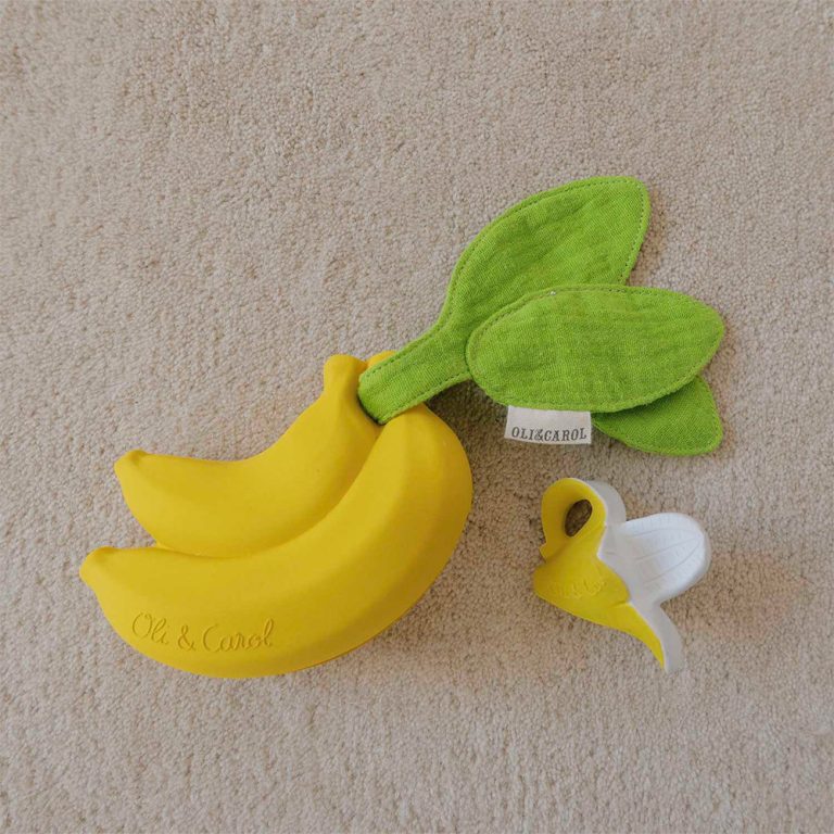 Kit De Costura DIY Ana Banana De Oli & Carol – Juguete Textil Natural De 27 Cm Para Niños De 6 A 12 Años, Hecho A Mano