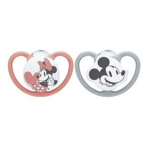 Chupete de Silicona Space Disney Nuk 2 Unidades Talle 2 - 6 a 18 meses