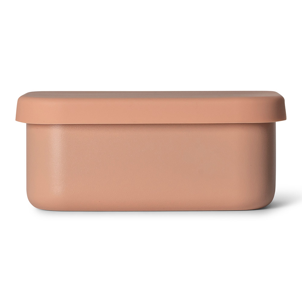 Mini Caja Para Snacks de Acero Inoxidable Citron Rosa +18 meses - Imagen 5