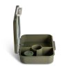 Lonchera Citron Verde 4 Compartimientos + Recipiente Para Salsa