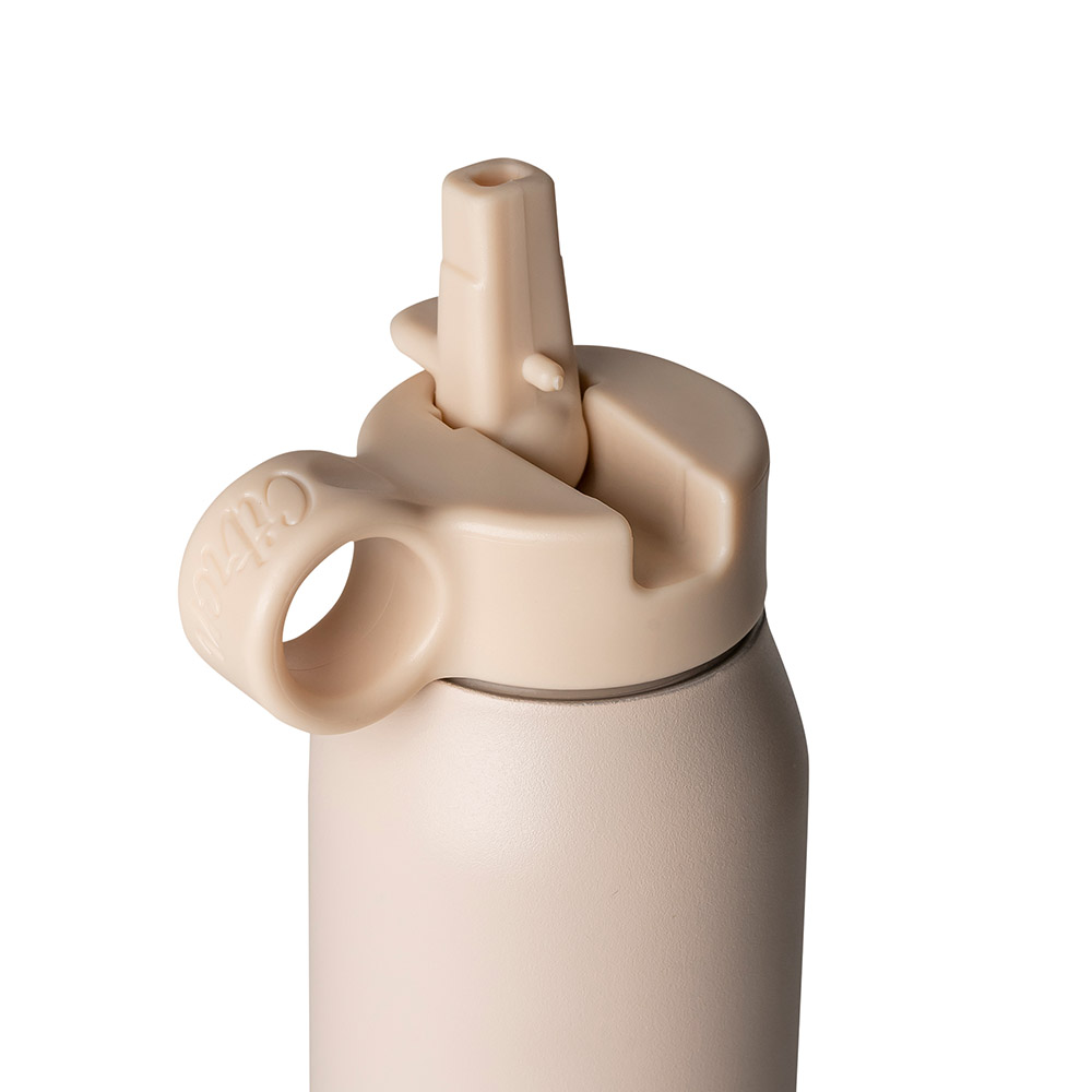 Botella Térmica de Acero Inoxidable 350ml Citron Flores + 1 año - Incluye 1 Cepillo de Limpieza, 1 Pajita Extra y Funda de Silicona - Imagen 4