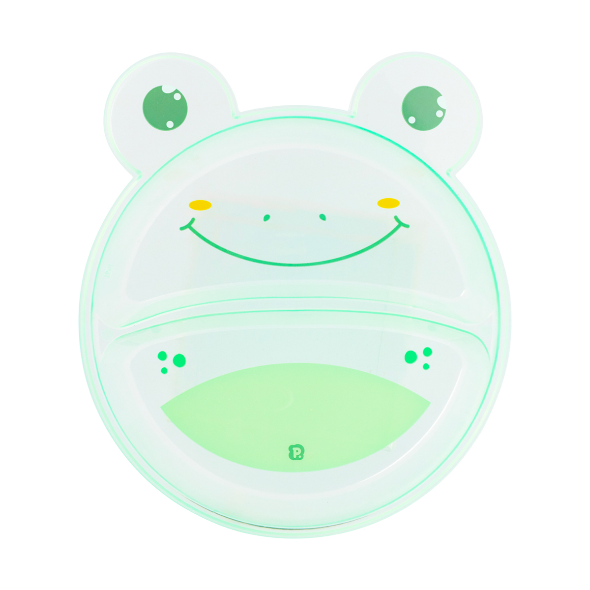 Plato con Divisiones y Cubiertos Pimpolho Verde - Imagen 2