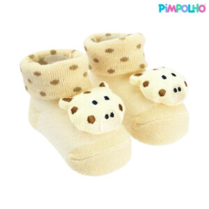 Media Escarpín 0 a 7 meses Pimpolho Jirafa