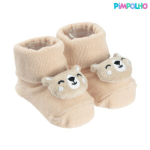 Media Escarpín 0 a 7 meses Pimpolho Oso