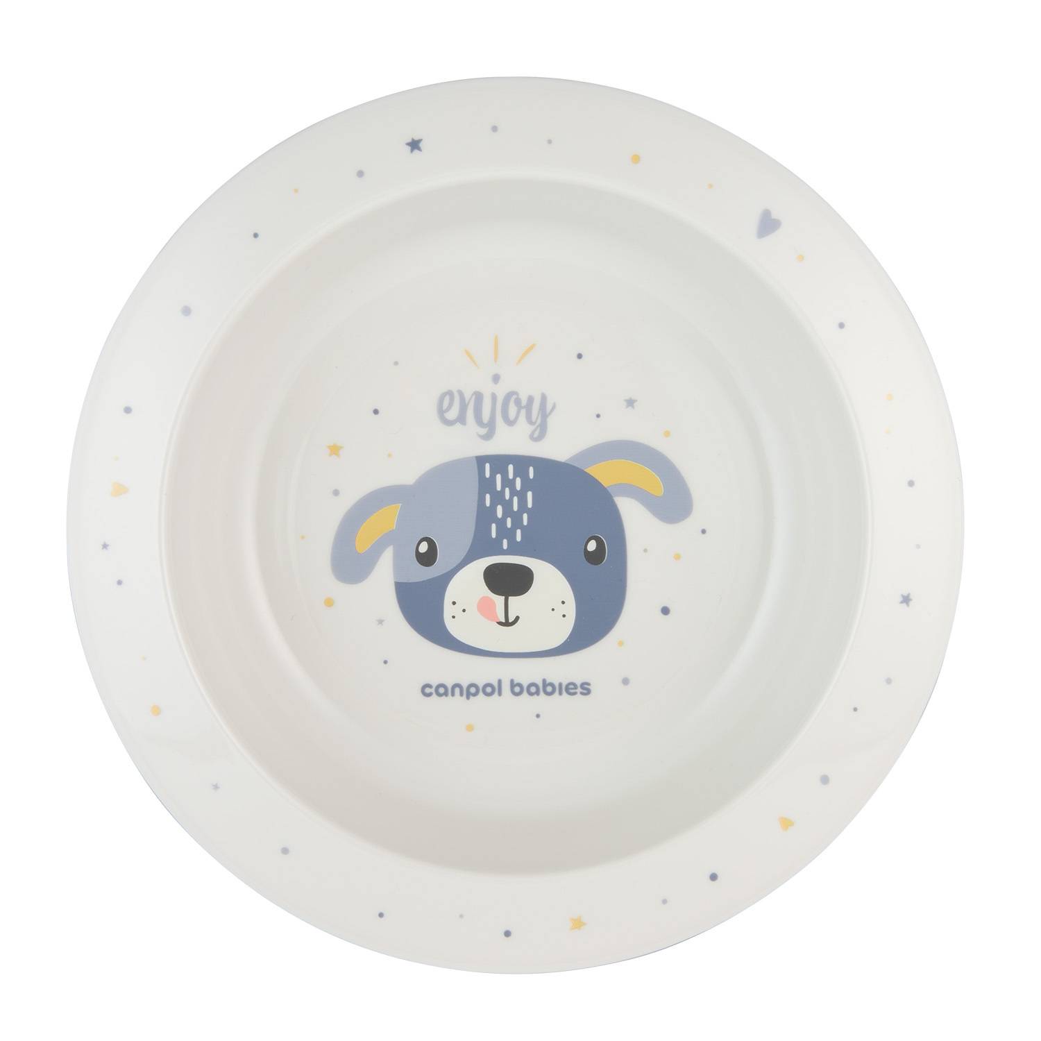 Bowl de Plástico Canpol 270ml Cute Animals Perro