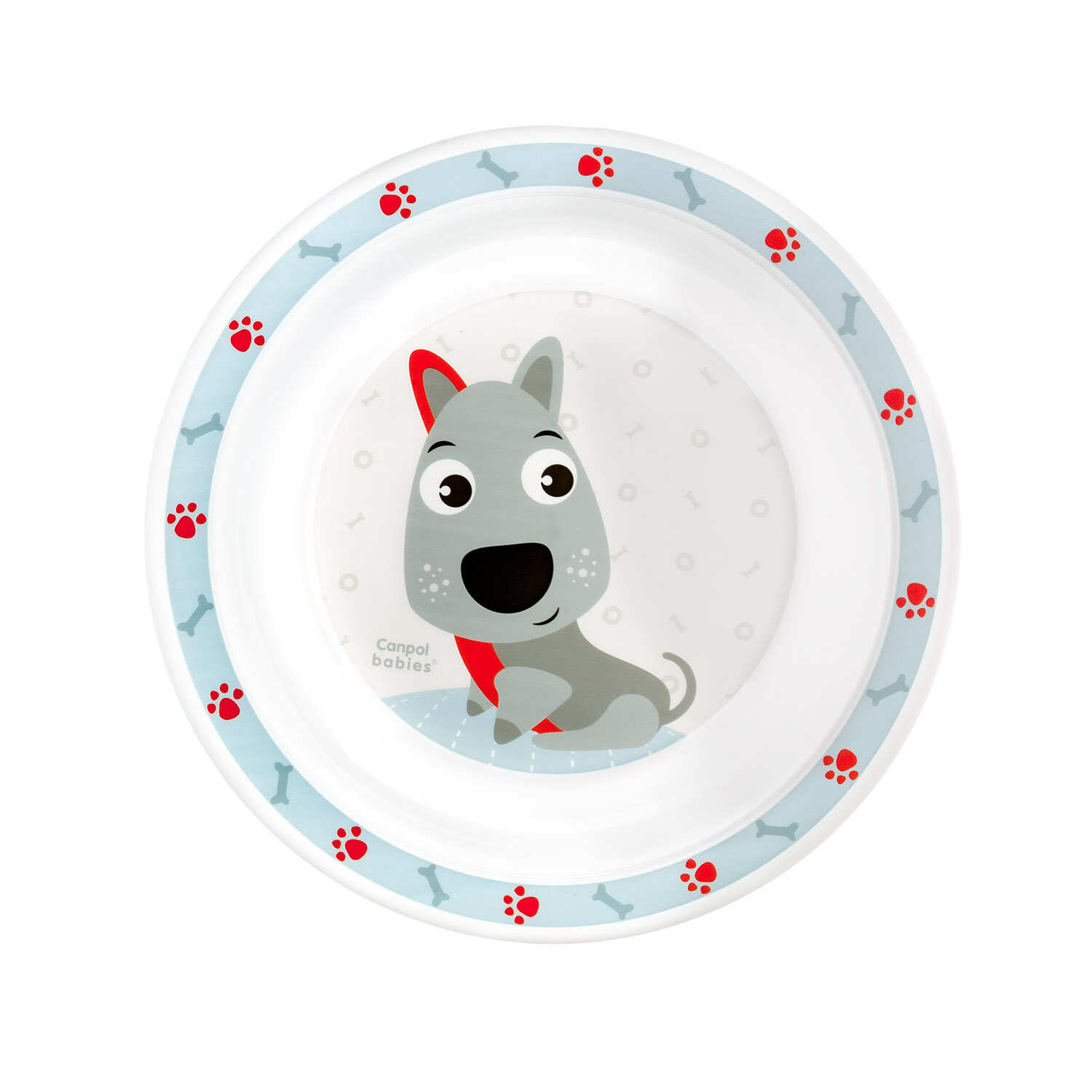 Plato de Plástico Canpol Cute Animals Perro - Imagen 3